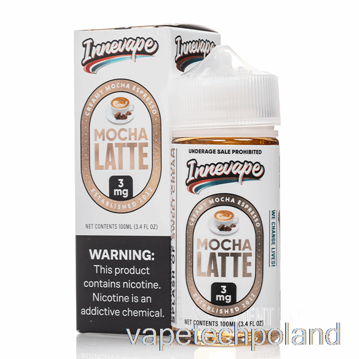 Vape Shop Warszawa Mocha Latte - Innevape - 100ml 6mg